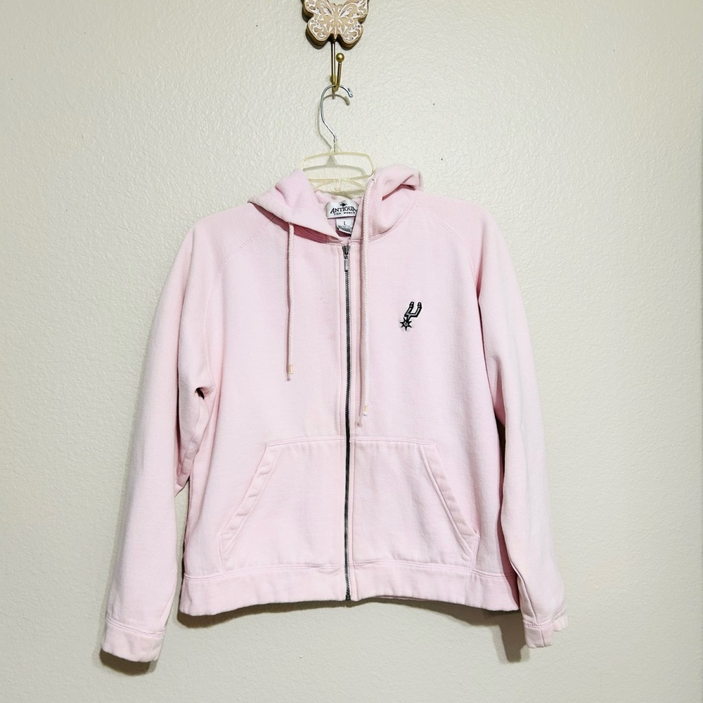 San Antonio Spurs Antigua Women's Full-Zip Jacket - Pink/L